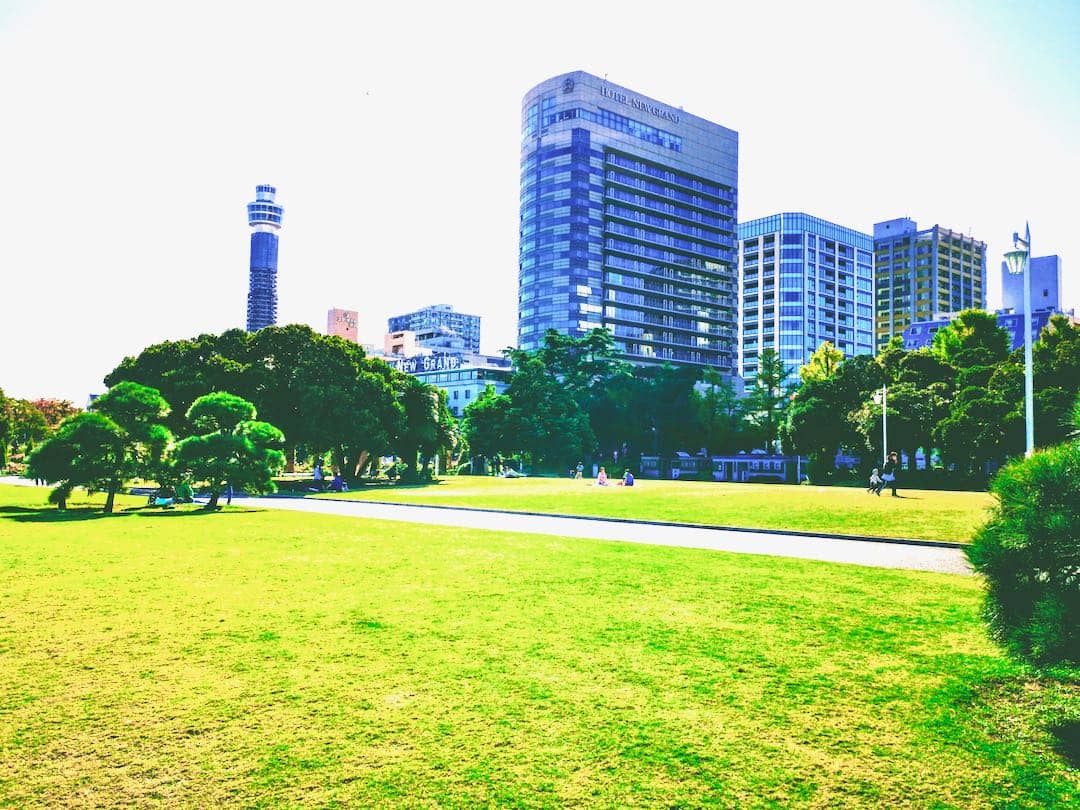 横浜おすすめジョギングコース、山下公園の画像