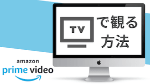 Amazonプライムビデオをテレビで見る方法「挿すだけでOK」