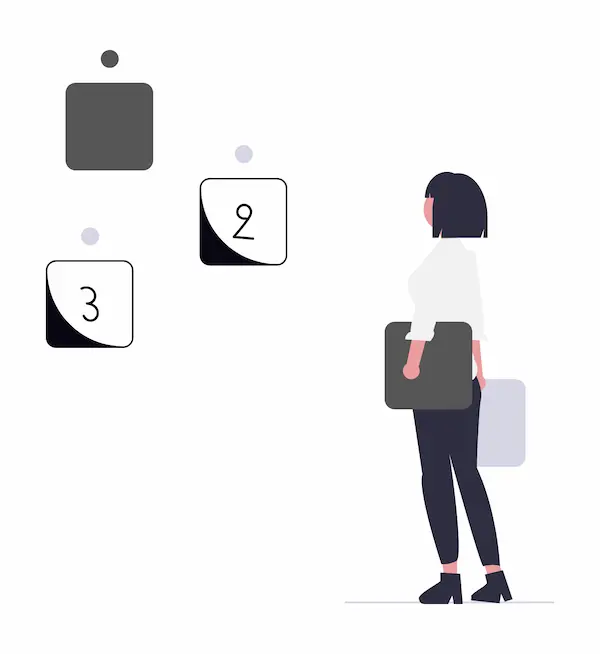 土曜日に勤務する人物のイメージ画像