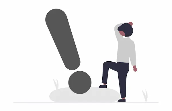 警告された人物のイメージ画像