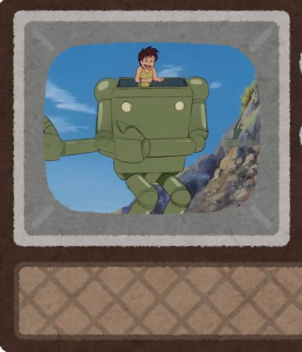 未来少年コナン ロボノイドを操縦するコナン