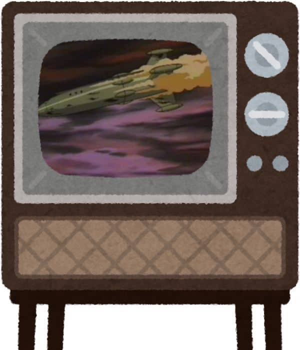 未来少年コナン ロケットの墜落シーン