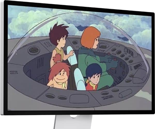 未来少年コナン モンスリーとフライングマシン