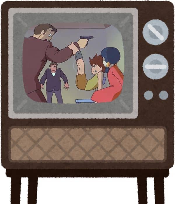 未来少年コナン レプカと戦うシーン