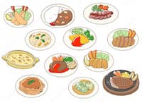 揚げ物の食品のイメージ画像