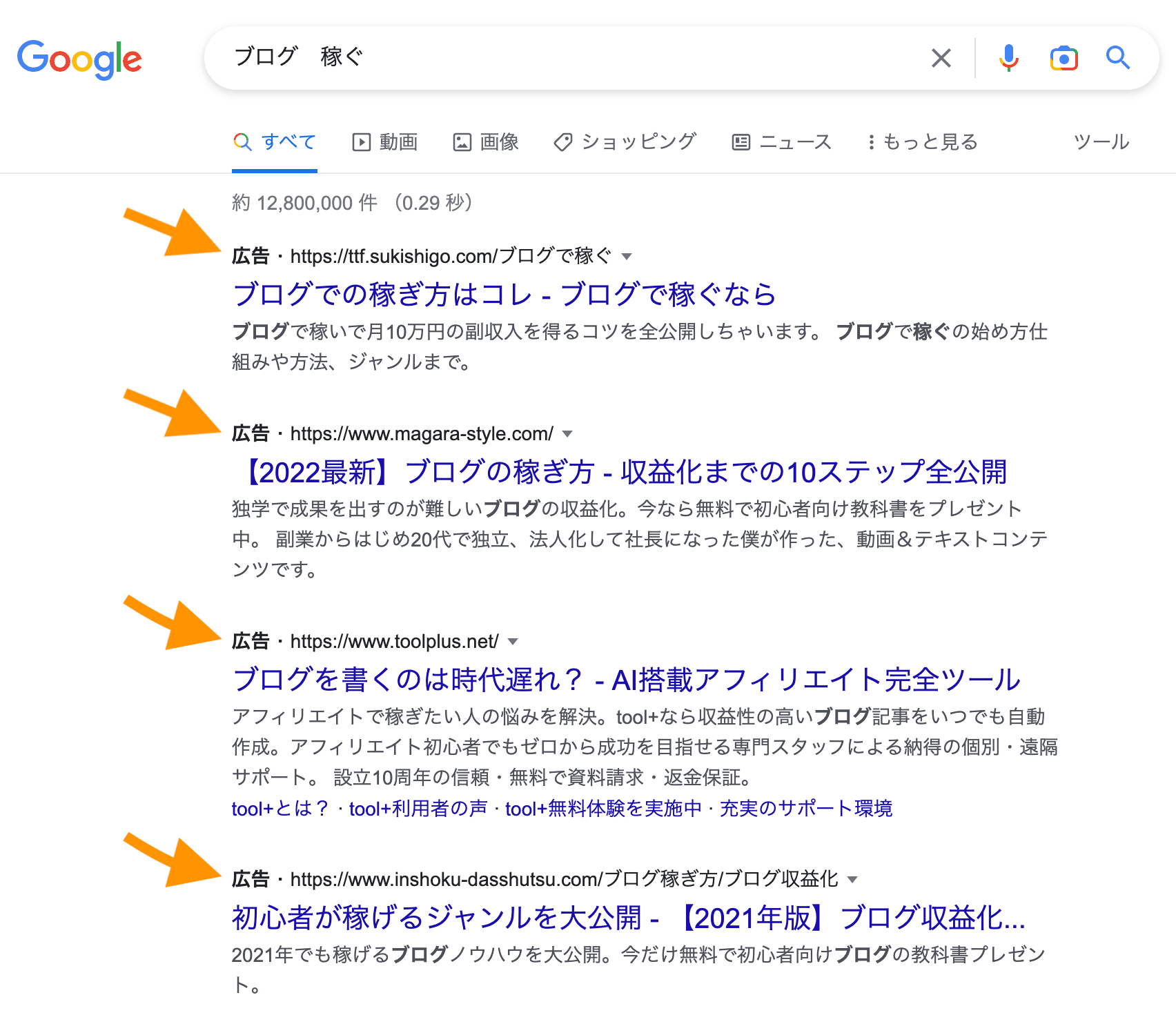 Googleのリスティング広告