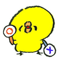 chick character OK ひよこ maruhiyoko
