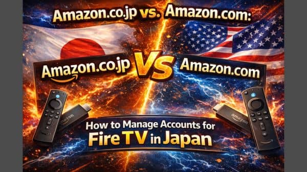 Amazon.co.jp vs. Amazon.com