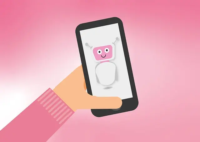 スマホでイラストを描くのに苦労している人のイメージ画像