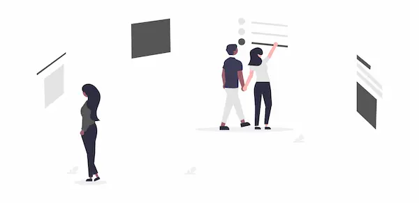 キャリアパスを考える若手職員のイメージ画像