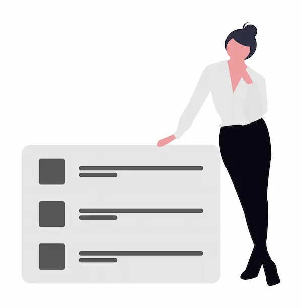 キャリアプランを語る人物のイメージ画像